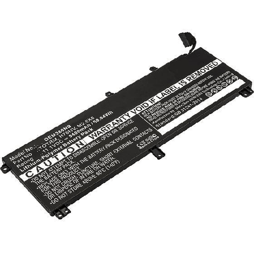 CoreParts MBXDE-BA0120 ricambio per laptop Batteria (Laptop Battery for Dell 60Wh - Li-Pol 11.1V 5400mAh Black - 60Wh Li CoreParts MBXDE-BA0120 ricamb