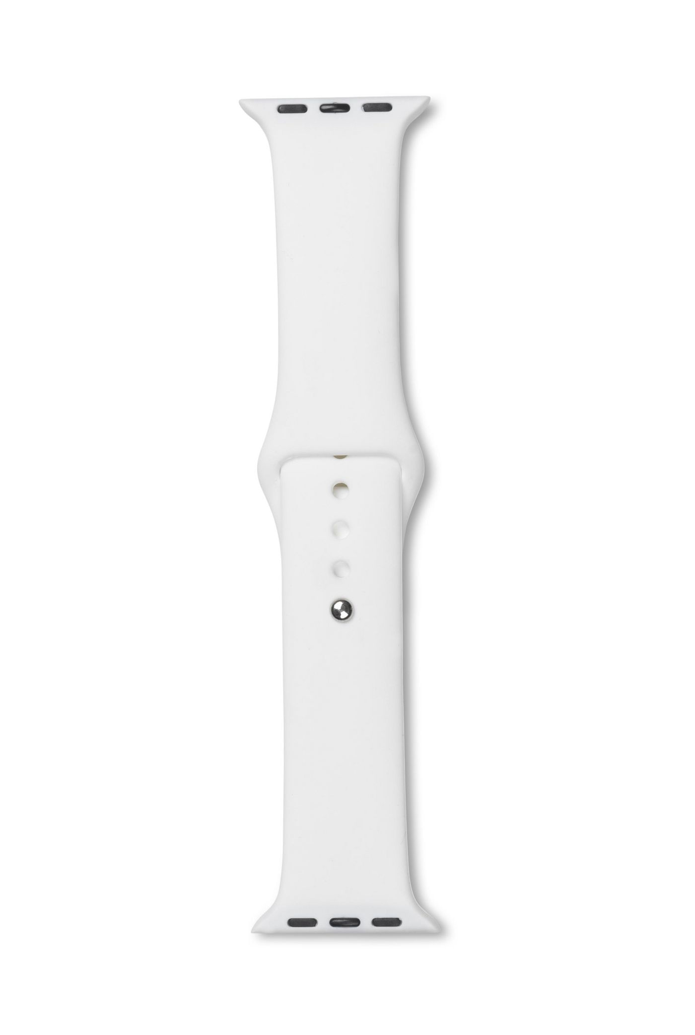 ESTUFF ES660101 accessorio indossabile intelligente Band Bianco Silicone (Apple Watch Silicone Strap - Color White. Widt eSTUFF ES660101 accessorio in