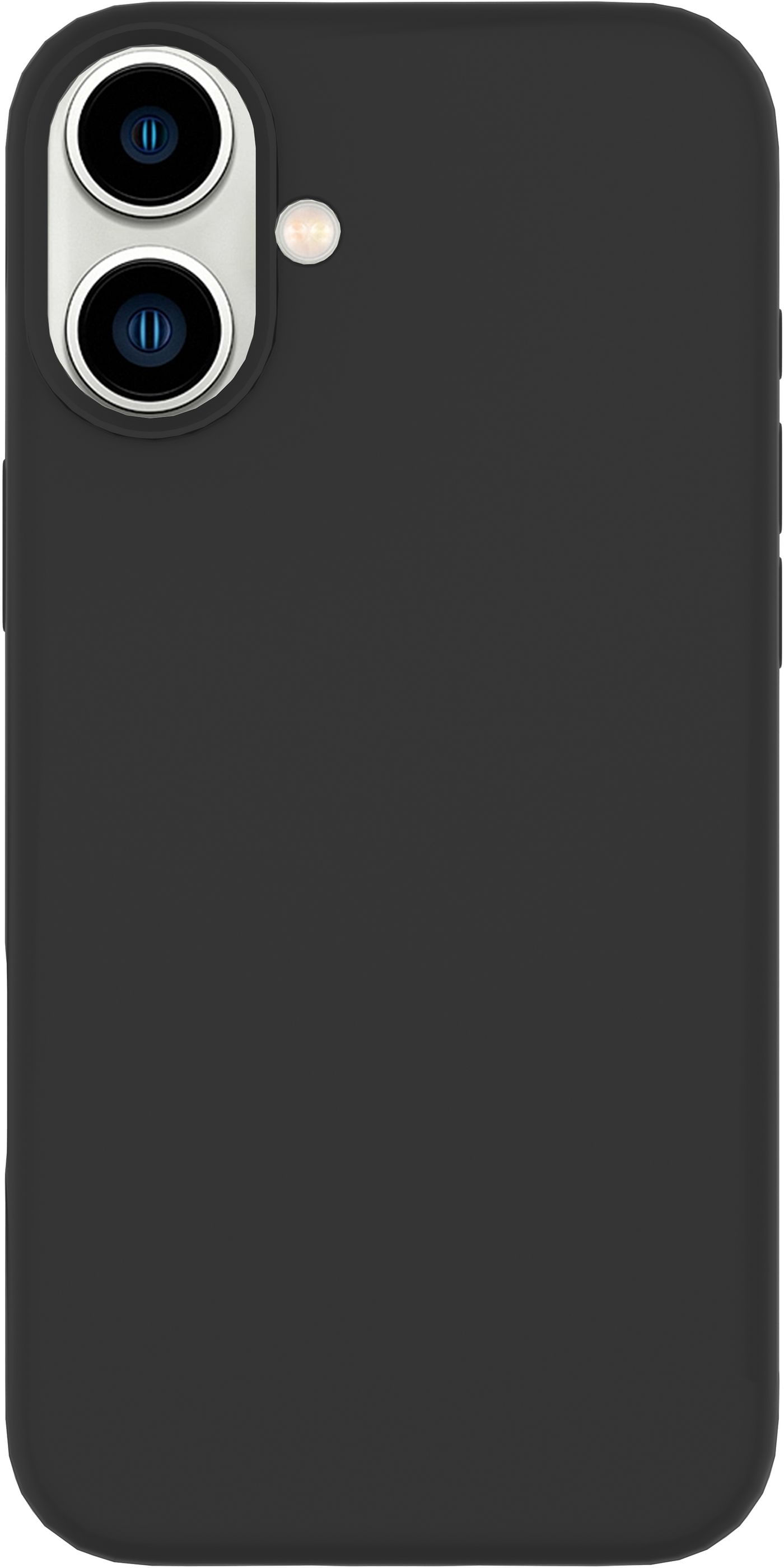 ESTUFF Cover for INFINITE RIGA iPhone 16 Black - Cover. Material Material - 51% recycled PC and 25% recycled silicone eSTUFF ES67120050-BULK custodia