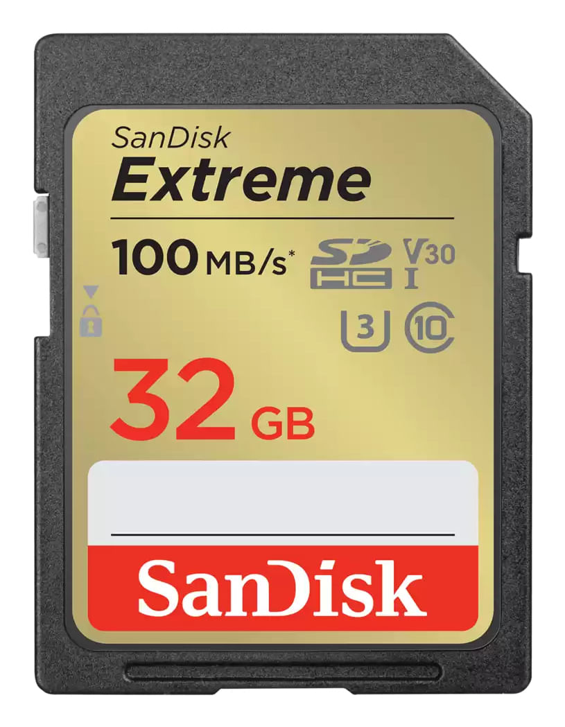 Sandisk EXTREME 32GB SDHC MEMORY CARD - 2-PACK 100MB/S 60MB/S UHS-I CLAS SanDisk SDSDXVT-032G-GNCI2 memoria flash 32 GB SDHC Classe 10