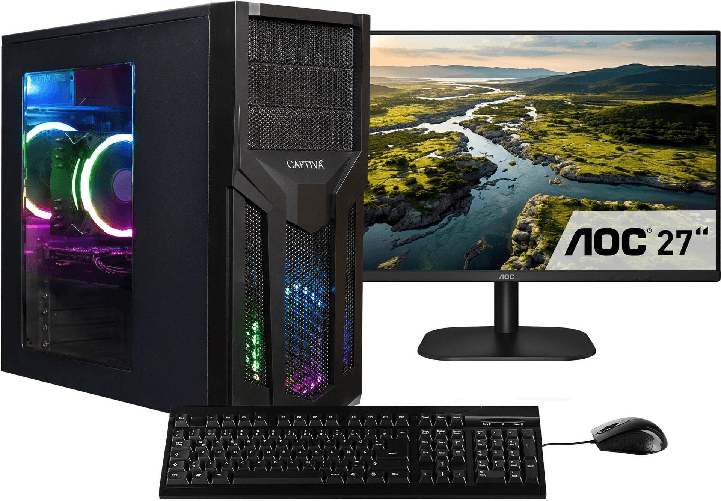 CAPTIVA PC Power Starter R80-022 TFT Bundle (Ryzen 7 5700G/SSD 1TB/16384/DVD