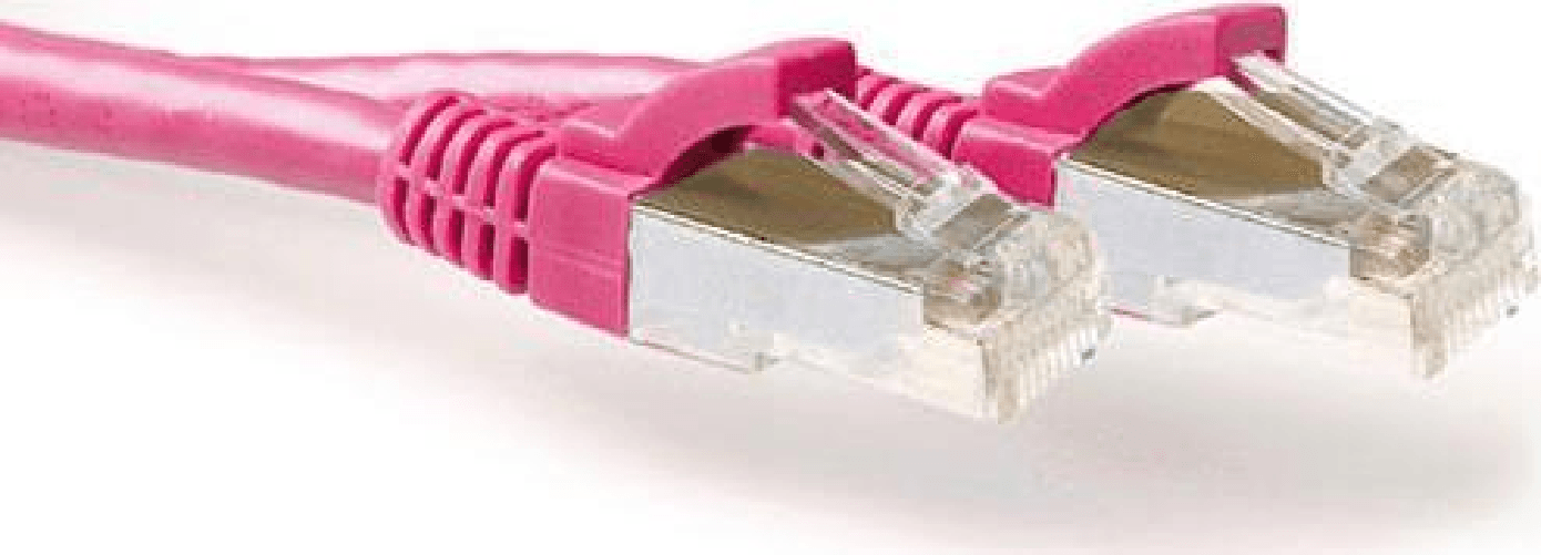 ACT Cavo di rete rosa ACT FB2420 Cat6a S/FTP (S-STP) da 20 m (FB2420)