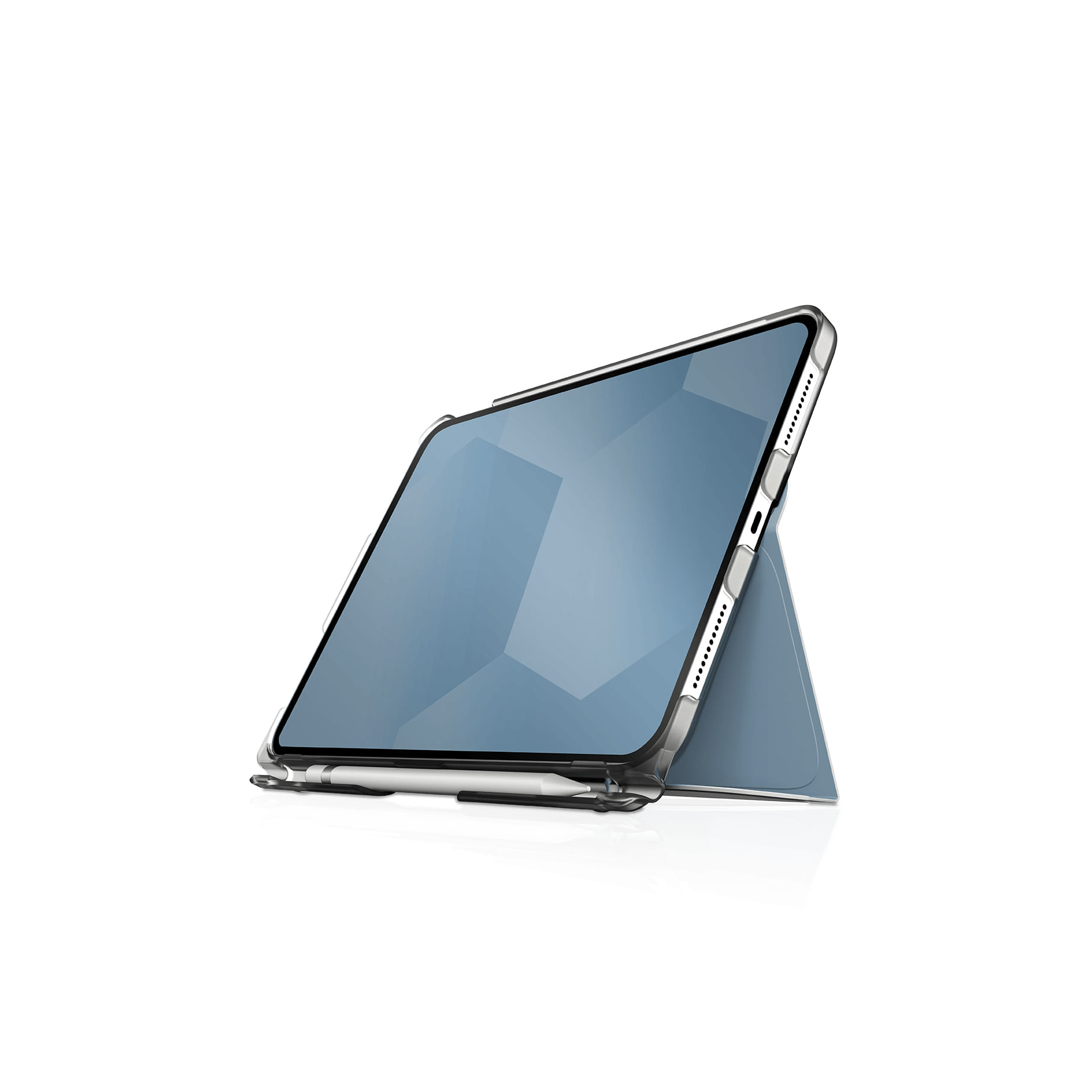 STM Goods STM STM-222-383KX-03 custodia per tablet 27,7 cm (10.9") Custodia a libro Blu, Trasparente STM Goods Custodia STM Studio per Apple iPad 10.9