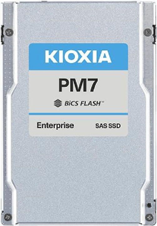 Kioxia SSD Enterprise serie PM7-R KPM7VRUG1T92 lettura intensiva crittografata da 1920 GB interna da 25 pollici (64 cm) Kioxia PM7-R 1,92 TB 2.5" SAS