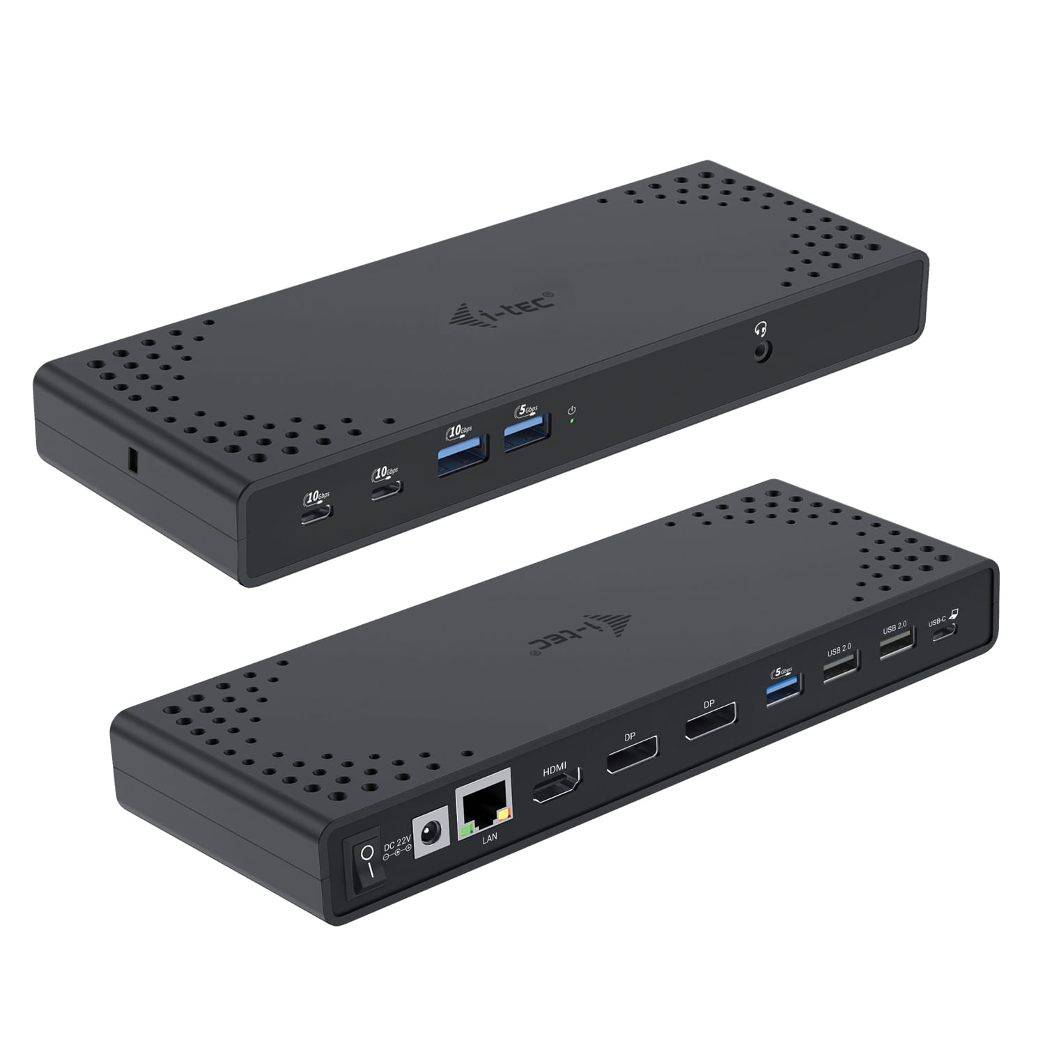 I-tec USB-C Triple Display Docking Station Gen 2 Power Delivery 100W (USB-C TRIPLE DISPLAY DOCKING - STATION GEN 2 PD 1 i-tec USB-C Triple Display Do