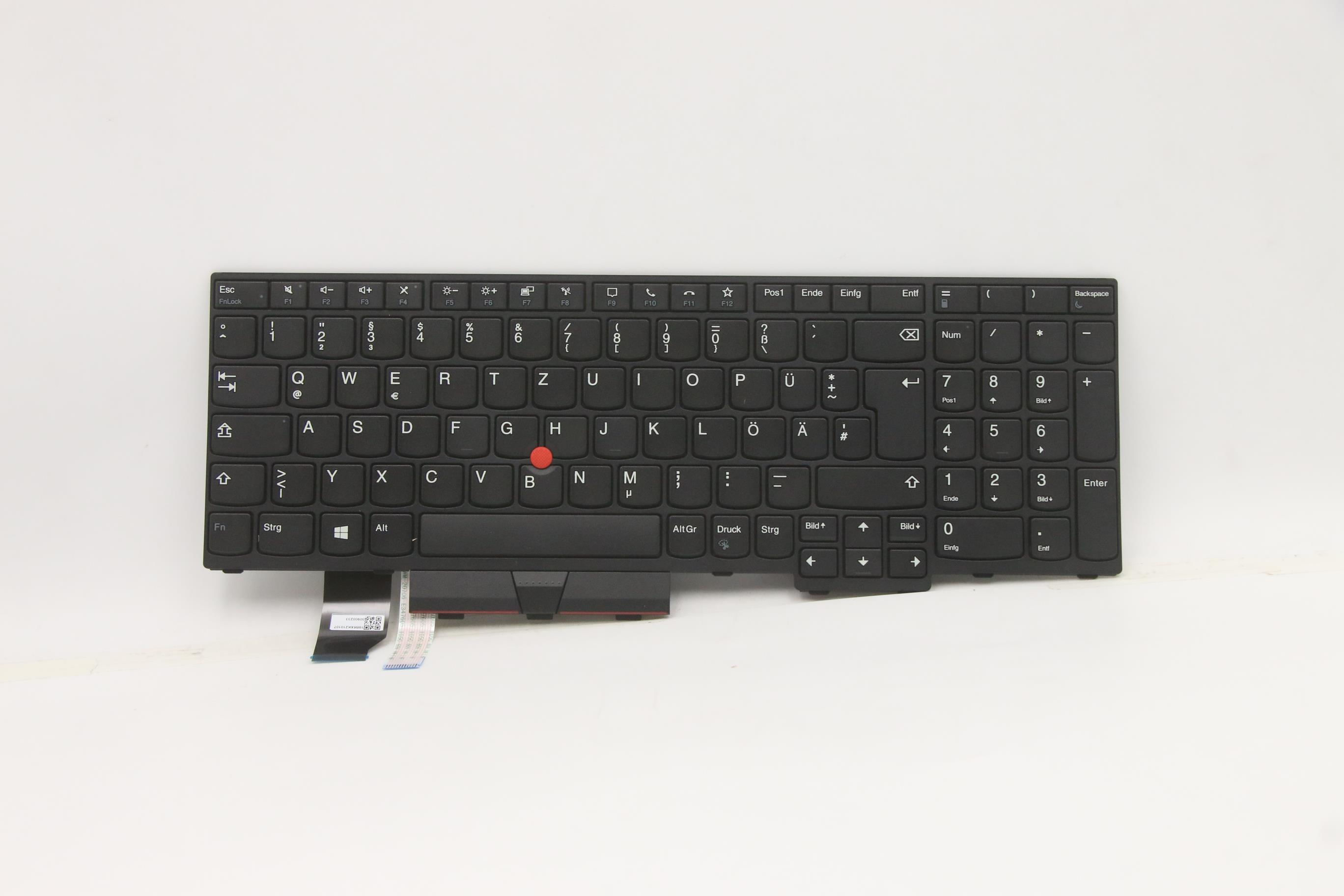 Lenovo 5N20W68156 ricambio per notebook Tastiera (Keyb L15 G1/G2 DE. KEYBOARD Germany. WARRANTY 1YM) Lenovo 5N20W68156 ricambio per laptop Tastiera