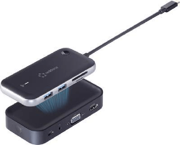 Renkforce RF-4499450 Mini docking station USB