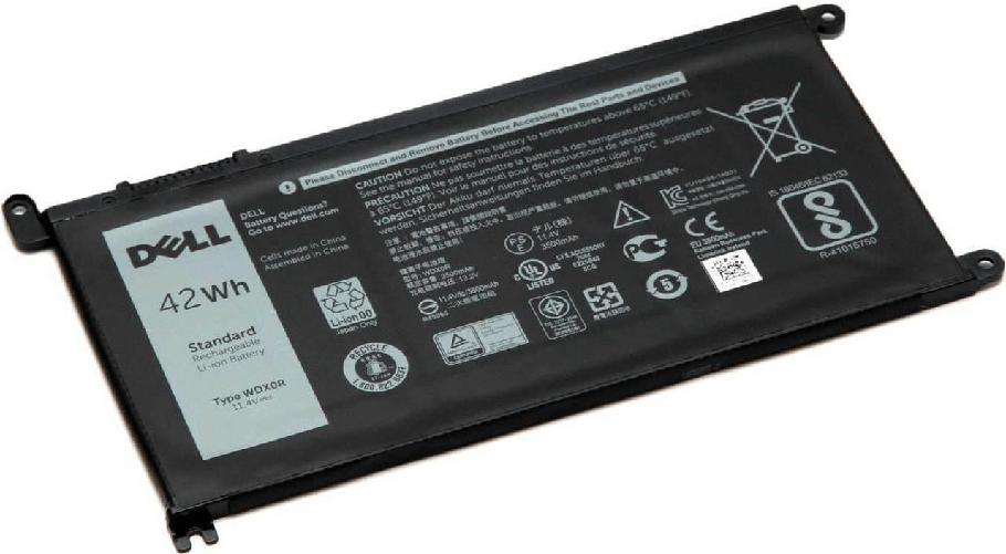DELL 8YPRW ricambio per notebook Batteria (BTRY PRI 42WHR 3C LITH LGC - Warranty 6M) DELL 8YPRW ricambio per laptop Batteria