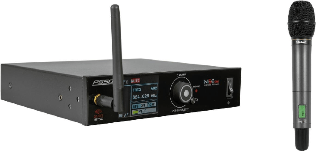 PSSO Set WISE ONE Microfono wireless dinamico 823-832/863-865MHz (20000782)