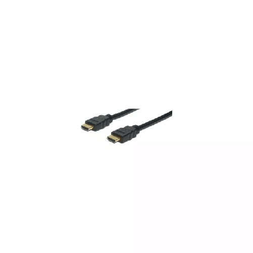 Digitus DK-330107-100-S cavo HDMI 10 m HDMI tipo A (Standard) Nero, Oro Digitus HDMI High Speed con cavo di collegamento Ethernet