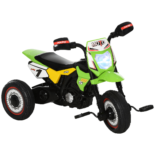 HOMCOM Triciclo a pedali per Bambini, Età 18-36 Mesi - Verde