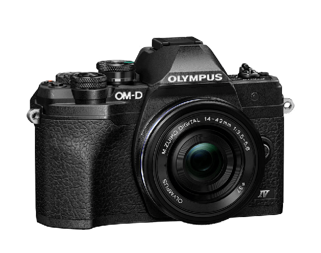 Olympus OM-D E‐M10 Mark IV + ED 14-42mm F3.5-5.6 EZ 4/3" MILC 20,3 MP Live MOS 5184 x 3888 Pixel Nero