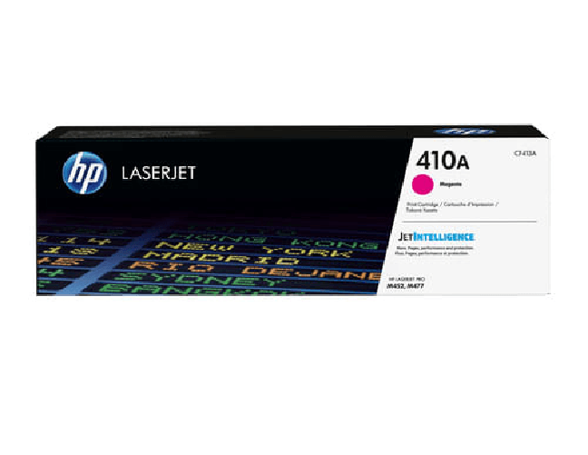 HP 410A Magenta originale LaserJet cartuccia toner ( CF413A ) per Color LaserJet Pro M452dn, M452dw, M452nw HP Cartuccia Toner originale magenta Laser