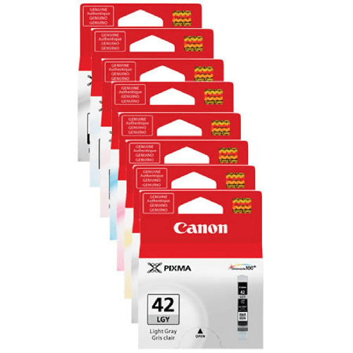 Canon 8 Cartucce d'inchiostro Multipack CLI-42 BK/GY/LGY/C/M/Y/PC/PM