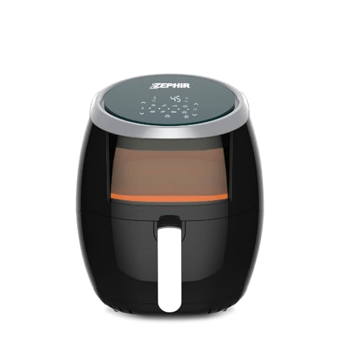 Zephir ZHC60N friggitrice Singolo 6 L Indipendente 1800 W Friggitrice ad aria calda Nero