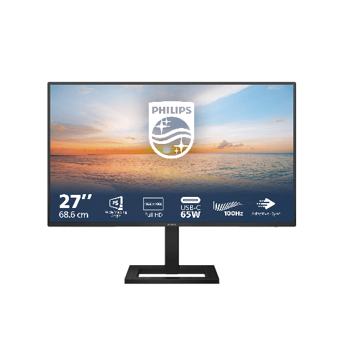 Philips Serie 1000 27E1N1300AE/00 LED display 68,6 cm (27") 1920 x 1080 Pixel Full HD LCD Nero