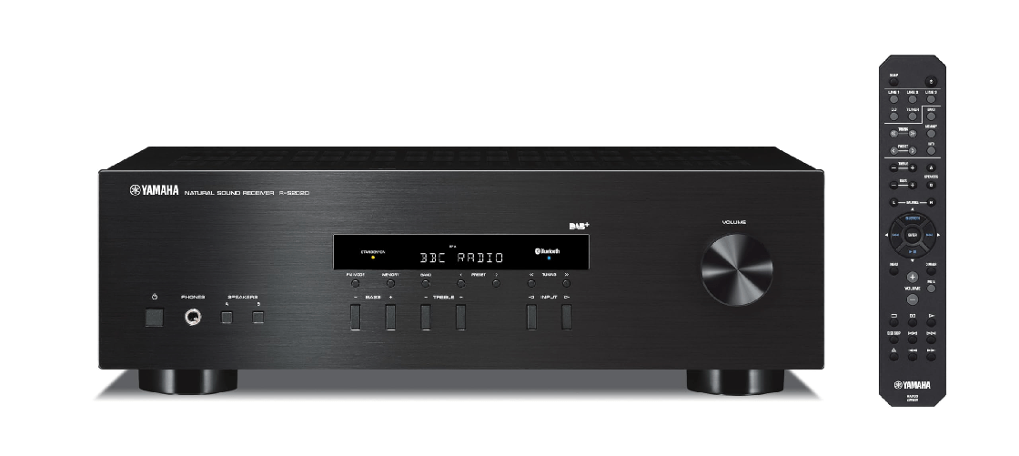 Yamaha R-S202D Sintoamplificatore 2x115W Speaker Nero Yamaha R-S202D ricevitore AV Stereo Nero