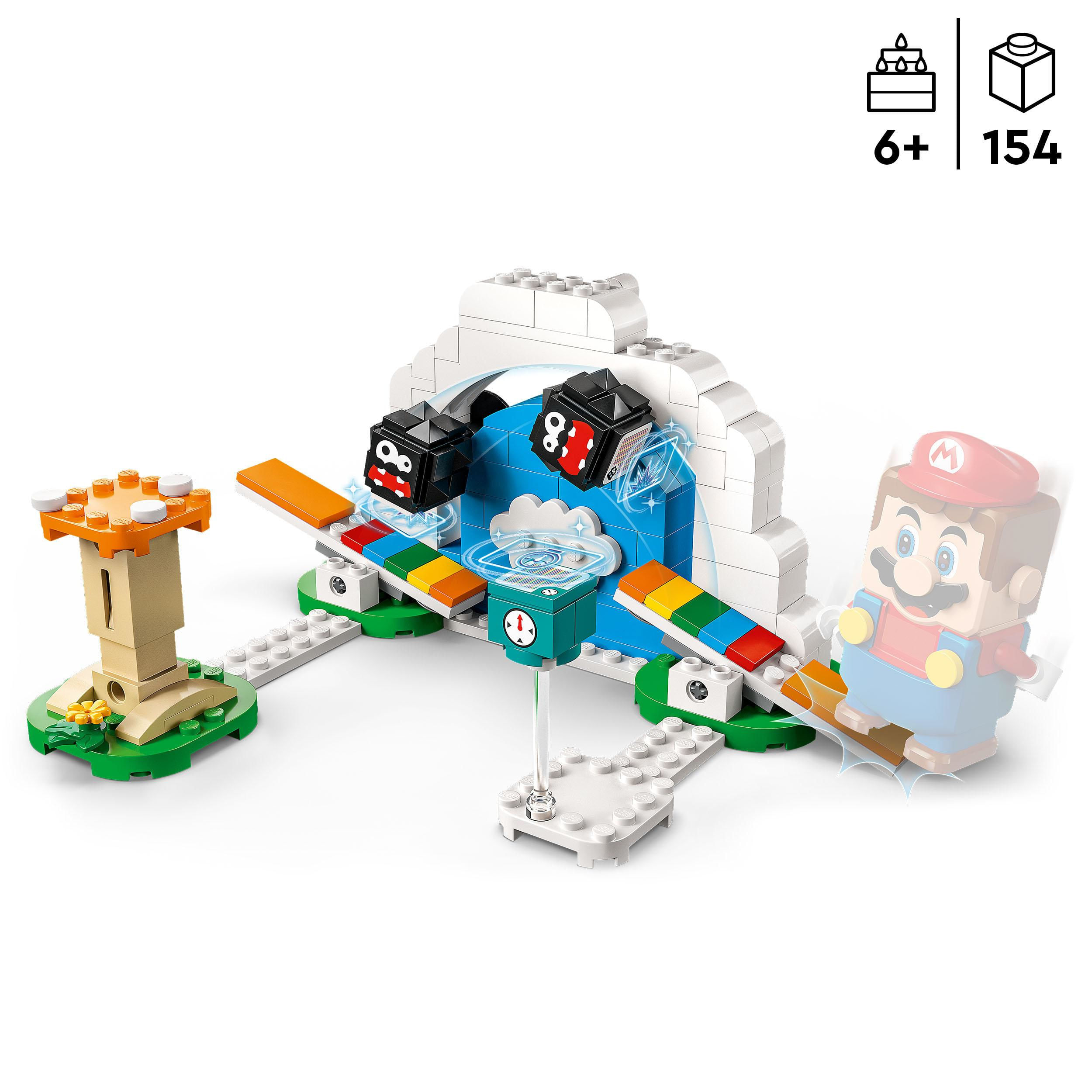 LEGO Super Mario 71405 Pack Espansione Pinne di Stordino con 2 figure, Giocattoli da Combinare con gli Starter Pack LEGO Super Mario Pack espansione P
