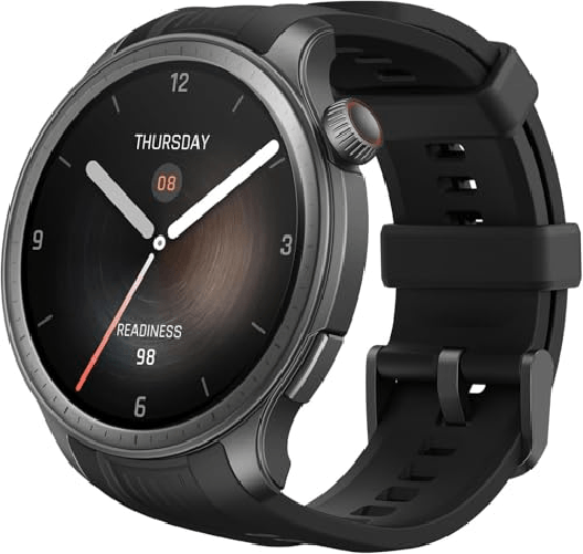Amazfit Balance 3,81 cm (1.5") AMOLED 46 mm Digitale 480 x 480 Pixel Touch screen Nero Wi-Fi GPS (satellitare)