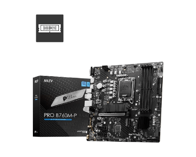 MSI PRO B760M-P scheda madre Intel B760 LGA 1700 micro ATX