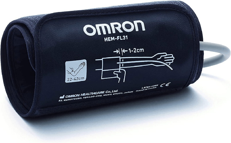 OMRON Intelli Wrap accessori originali (22-42 cm) HEM-FL31-E Bracciale per misuratori di pressione arteriosa da braccio