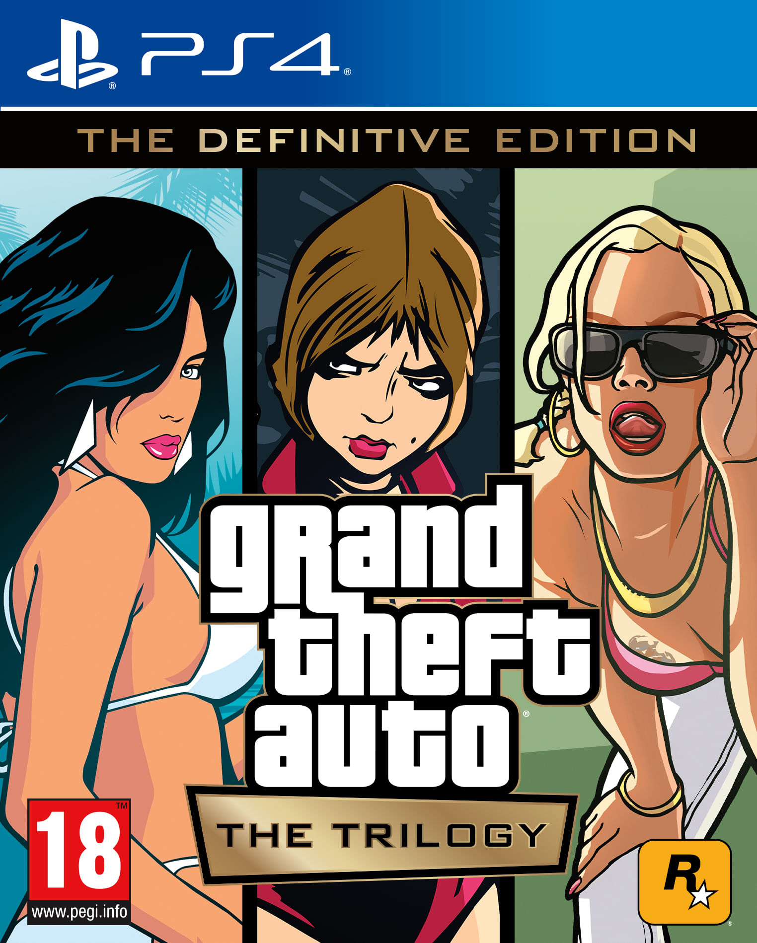 Rockstar Games Take-Two Interactive GTA The Trilogy (The Definitive Edition) Definitiva Multilingua PlayStation 4 Take-Two Interactive GTA The Trilogy