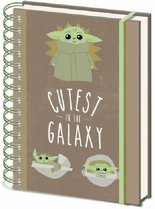 QUADERNO A5 STAR WARS THE MANDALORIAN CUTEST IN THE GALAXY - SR73255