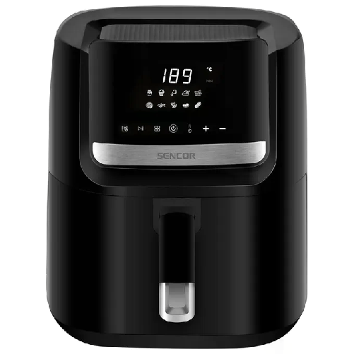 Sencor SFR 6550BK Friggitrice ad Aria 1600W 6.5 Litri Display Digitale
