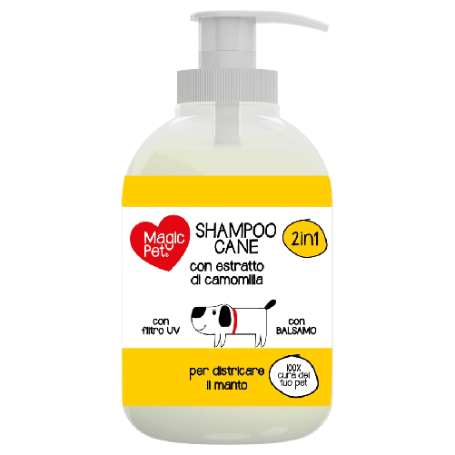 Cane Shampoo 300 Ml. 2 In 1 Con Balsamo Magic Pet