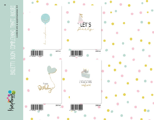 Marpimar 20ATS05 - B. COMPLEANNO CON APPLICAZIONE (12PZ)