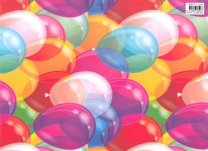 KARTOS 18-8547 CARTA REGALO KARTOS 70x100 - FESTA DEI PALLONCINI