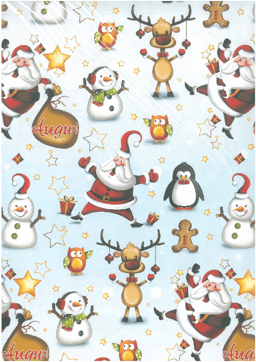 KARTOS 18-8498 CARTA REGALO KARTOS 70x100 NATALE