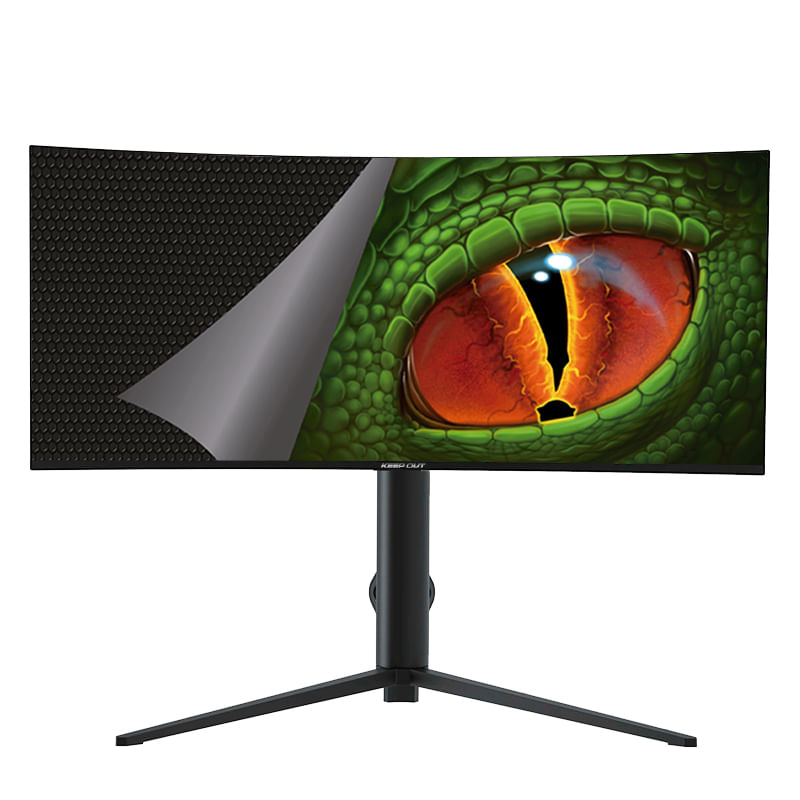 Keepout Monitor da gioco KeepOut 34 curvo 1800R WQHD 165Hz - Risposta 1ms KeepOut XGM34UW LED display 86,4 cm (34") 3440 x 1440 Pixel UltraWide Quad H