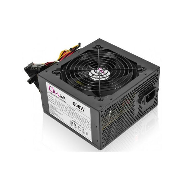 LLink L-Link LL-PS-500 alimentatore per computer 500 W 20+4 pin ATX ATX Argento L-Link LL-PS-500 alimentatore per computer 500 W 20+4 pin ATX ATX Arge