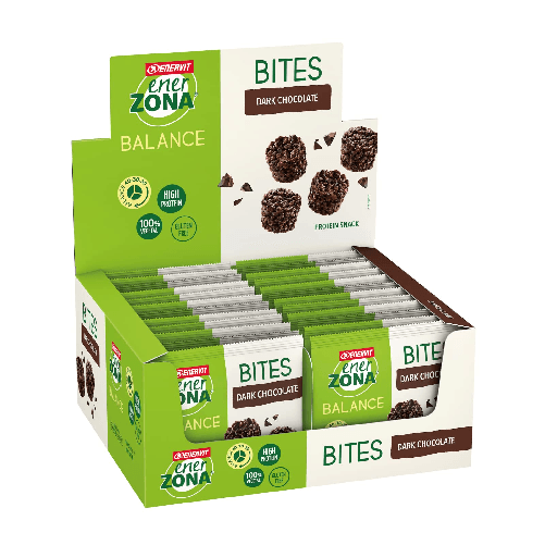 Enerzona - Bites Dark Chocolate Minipack 24 g