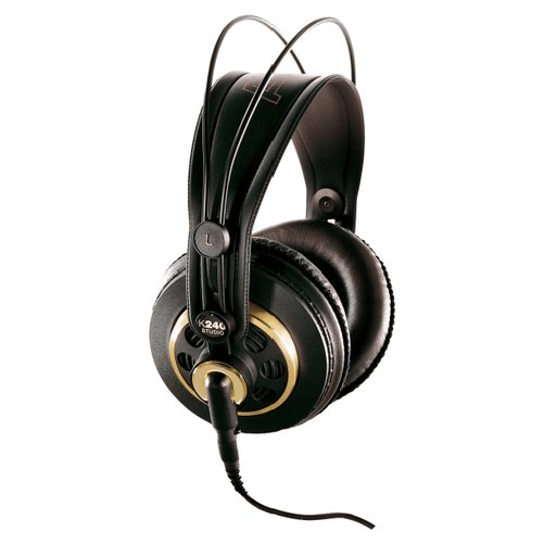 AKG K240 STUDIO cuffia e auricolare Cuffie Cablato A Padiglione Nero, Oro
