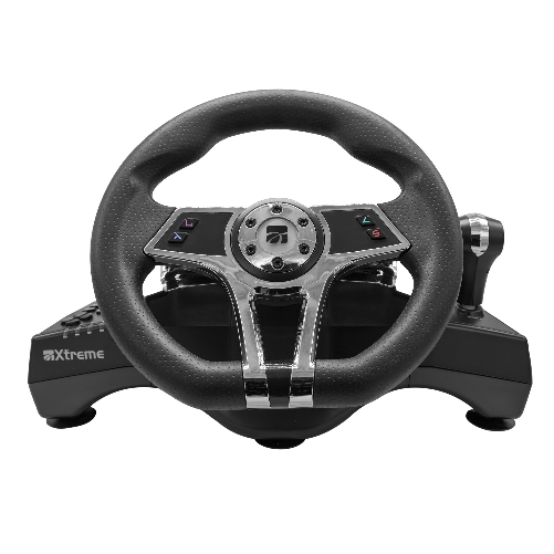 Xtreme Volante Racing Xtreme Videogames Hurricane Wheel per PS4/PS3/PC Xtreme 90428 Wheel Hurricane+