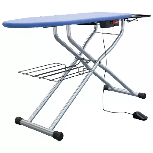 LELIT PA71N Carla asse da stiro con superficie riscaldata funzioni aspirante e soffiante con controllo a pedale 124x40 Lelit PA71N asse da stiro Asse