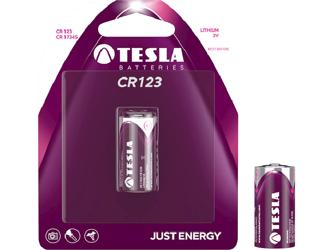 senza marca TESLA CR 123 - blister da 1