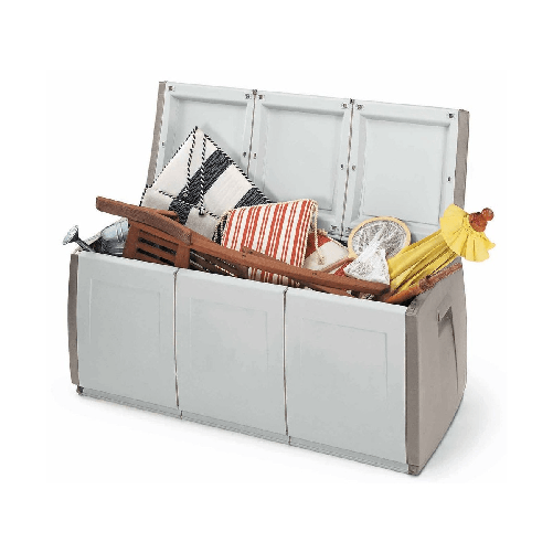 Baule Box 140 Contenitore in Resina Cassapanca Esterno Interno Storage Multiuso