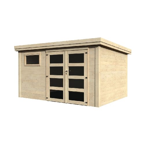Casa 365x275 in Legno 28 mm da Giardino Rimessa per Attrezzi Casetta Depandance