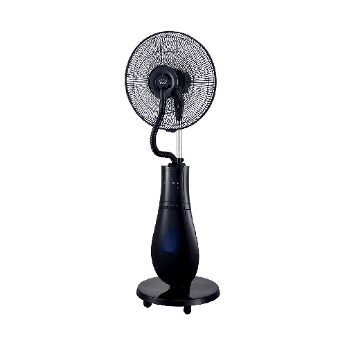 Ventilatore a Piantana Nebulizzatore Oscillante Silenzioso con Telecomando Terra