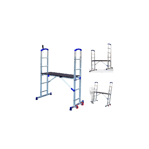 Ponteggio Mobile 2.9 m Scala Trabattello in Alluminio Ruote Facal Zoppo Edilizia