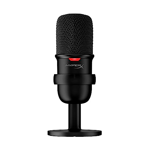 Hp HyperX SoloCast - USB Microphone (Black) Nero Microfono per PC HyperX SoloCast - USB Microphone (Black) Nero Microfono per PC