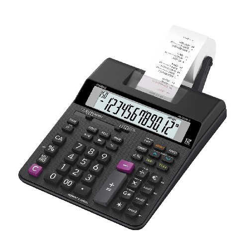 Casio HR-200RCE calcolatrice Desktop Calcolatrice con stampa Nero