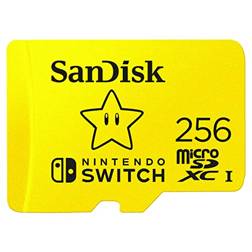 SanDisk 256GB microSDXC per Nintendo Switch - Velocità fino a 100 MB/s SanDisk SDSQXAO-256G-GNCZN memoria flash 256 GB MicroSDXC