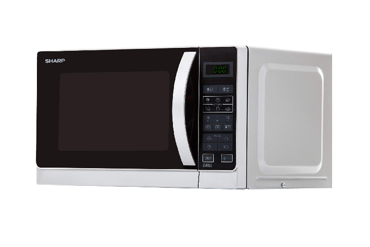 Sharp R Sharp Home Appliances R-642INW Nero Microonde combinato Superficie piana 20 L 800 W
