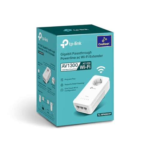 TP-Link TL-WPA8631P adattatore di rete PowerLine 300 Mbit/s Collegamento ethernet LAN Wi-Fi Bianco 1 pz