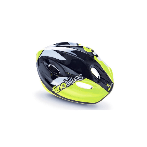 Casco da Bici Bambino Giallo Nero Dino Bike Bimbo Bicicletta Pattini Monopattino