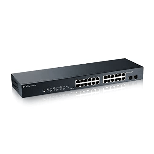 Zyxel GS-1900-24 v2 Gestito L2 Gigabit Ethernet (10/100/1000) 1U Nero